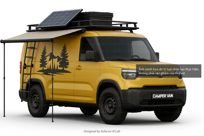 Giá 285 triệu, xe van của VinFast chỉ để chở hàng? Ý tưởng từ người Nhật sẽ khiến khách Việt thích mê - Ảnh 4