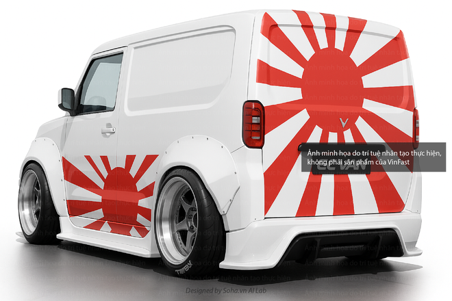 Giá 285 triệu, xe van của VinFast chỉ để chở hàng? Ý tưởng từ người Nhật sẽ khiến khách Việt thích mê - Ảnh 2