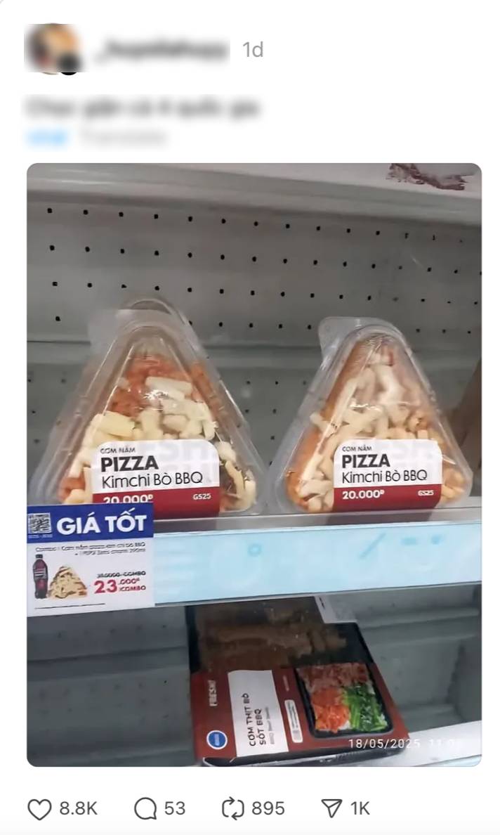 Món ăn ở GS25 kết hợp từ ẩm thực 3 nước khác nhau khiến dân tình tranh cãi: Người khen ngon, kẻ chê "thảm hoạ" - Ảnh 1