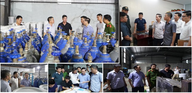 Triệt phá 3 xưởng sản xuất, buôn bán khí cười quy mô ‘khủng’ tại Hà Nội - Ảnh 2