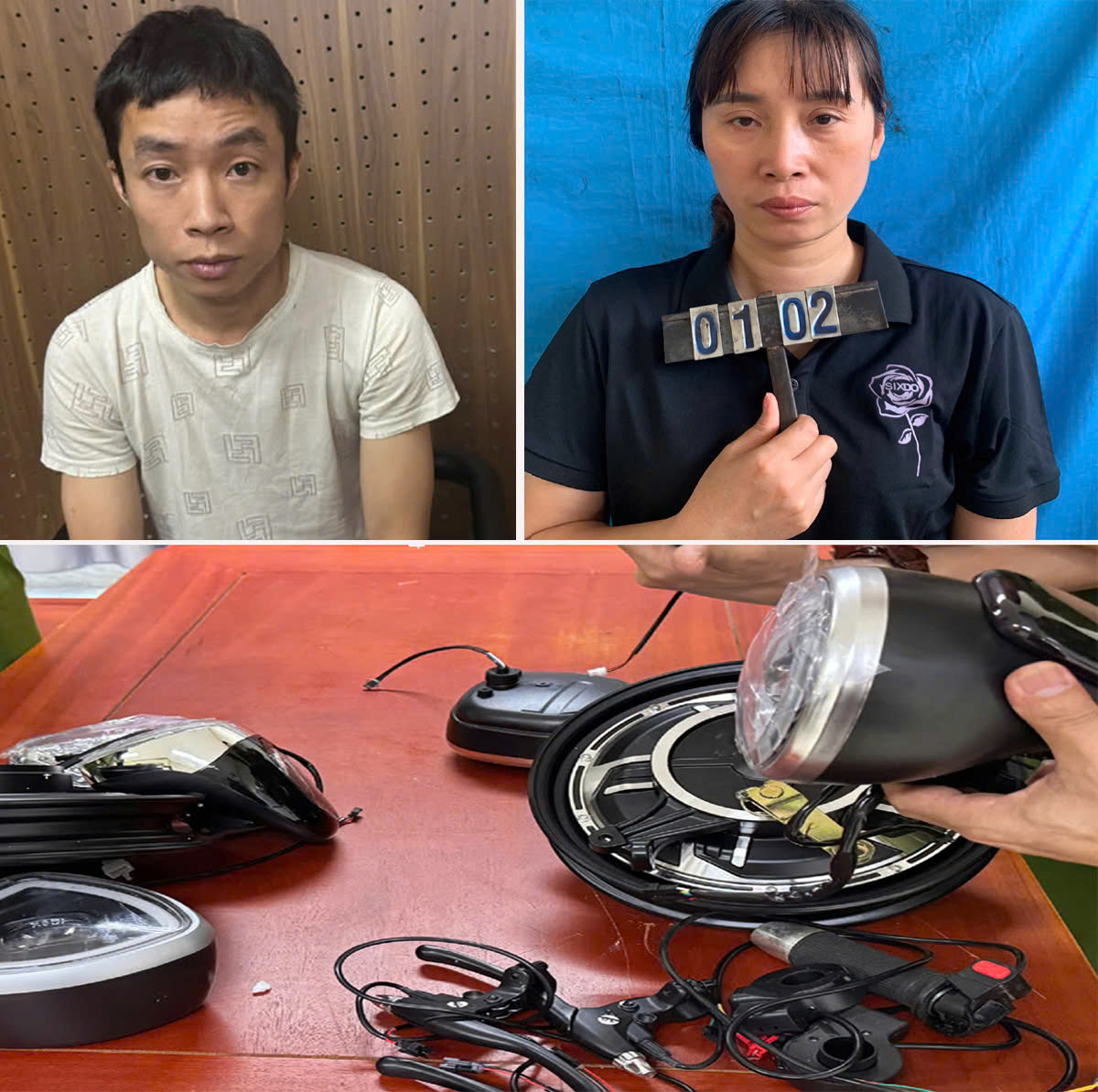 Phá 2 đường dây buôn lậu bình ắc quy, phụ tùng xe điện hàng trăm tỉ đồng từ Trung Quốc - Ảnh 1