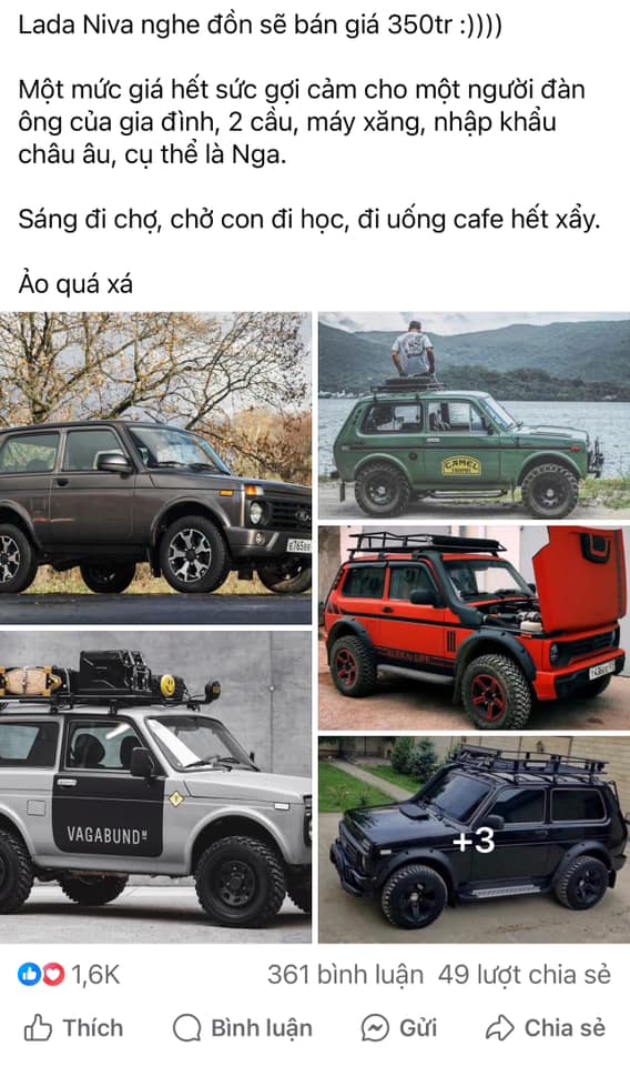 Cả lô xe Nga, chiếc đắt nhất chỉ từ 390 triệu: "Nếu bền với ăn xăng ít thì chạy đầy đường" - Ảnh 2