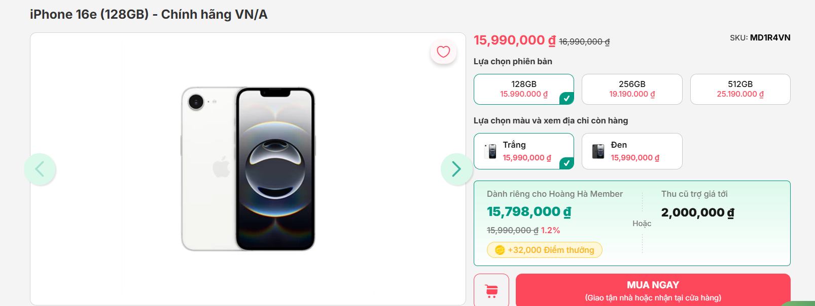 Vừa mới ra mắt, iPhone mới nhất của Apple đã giảm giá tiền triệu - Ảnh 1