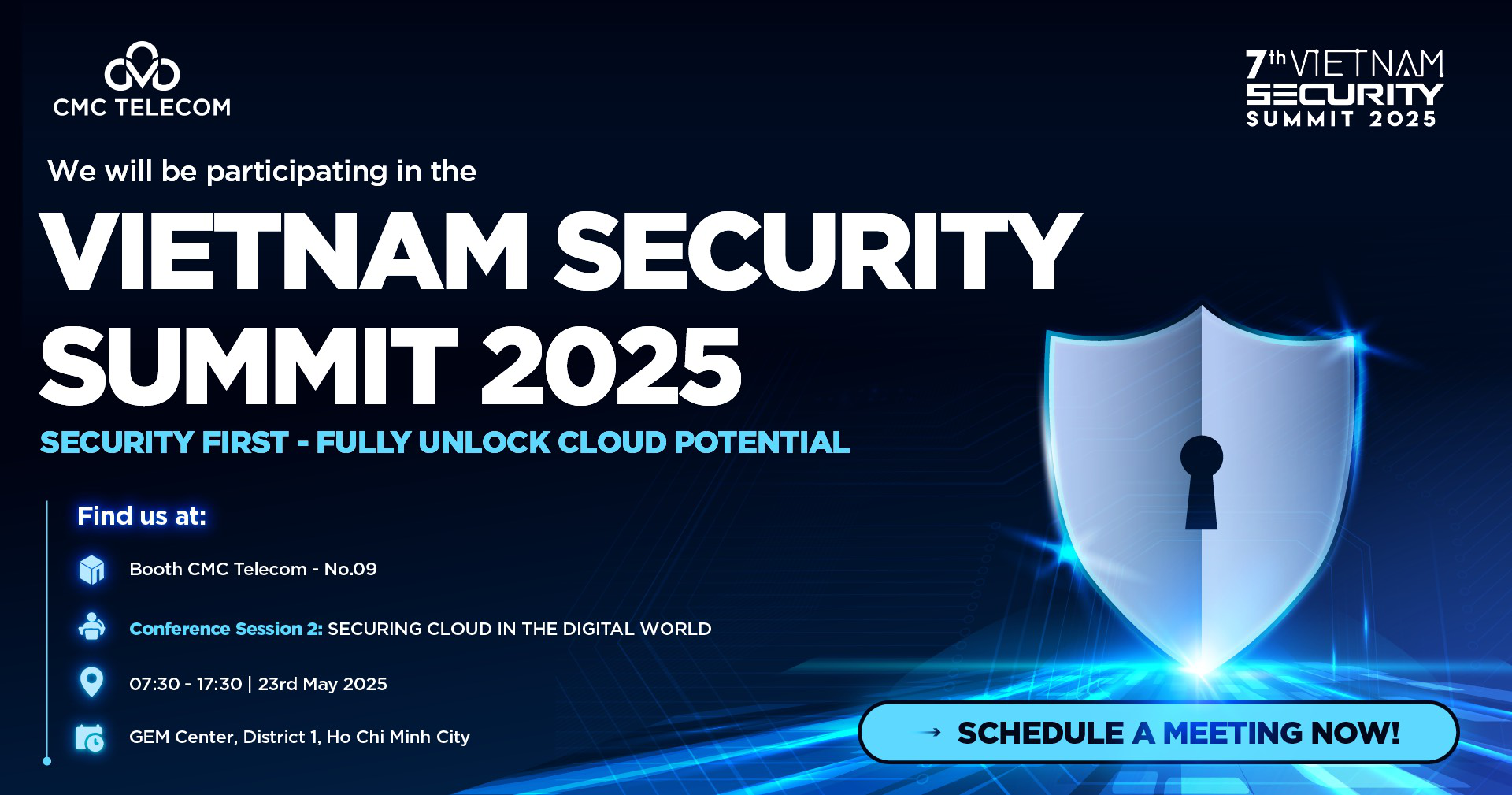 CMC Telecom sẽ xuất hiện tại sự kiện bảo mật hàng đầu Việt Nam - Ảnh 1