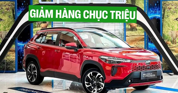 Toyota Corolla Cross giảm giá nhiều nhất 46 triệu đồng: Giá khởi điểm còn 779 triệu, càng làm khó nhóm 'đàn em' Seltos, Creta