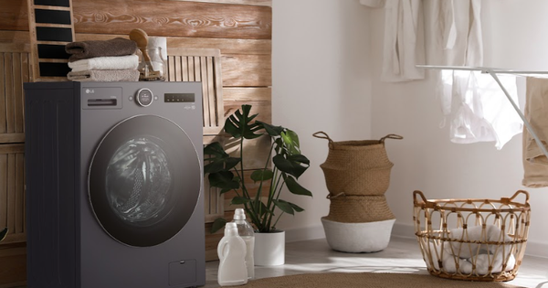 LG ra mắt máy giặt sấy AI thế hệ mới: Có khả năng ghi nhớ thói quen của người dùng, mô phỏng cả giặt tay