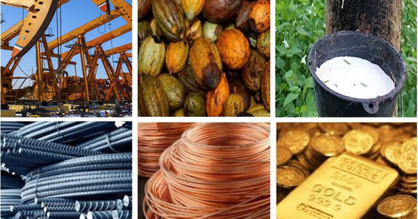 Thị trường ngày 8/5: Giá vàng, dầu, đồng, cà phê giảm, quặng sắt và cao su tăng