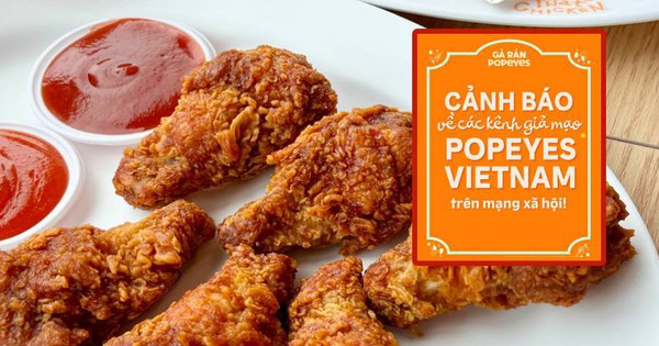Thêm 1 hãng gà rán phải lên tiếng vì tình trạng giả mạo, mong khách hàng làm ngay việc này