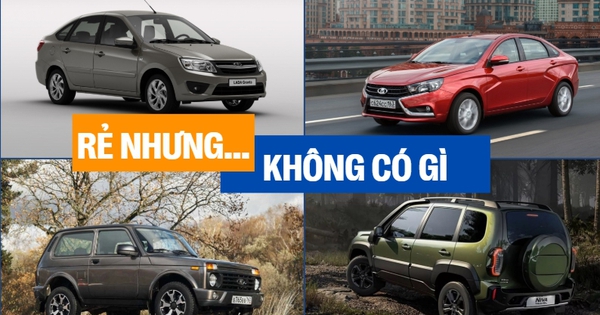 Bóc 4 xe Lada của Nga sắp vào Việt Nam: Granta đấu Attrage, Vesta cạnh tranh Vios, Niva và Niva Travel đối đầu Jimny bằng giá 'sốc', nhưng thiết kế, trang bị thì như đồ cổ