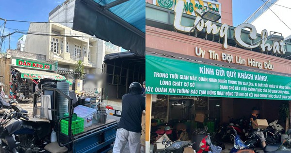 HOT: Cơ sở Lòng Chát TP.HCM bất ngờ dọn bàn ghế và bát đĩa chuyển đi dù chỉ mới thông báo "tạm dừng hoạt động"