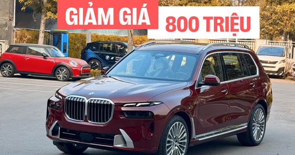 BMW X7 giảm giá mạnh tại đại lý, cạnh tranh GLS bằng giá chỉ từ hơn 5 tỷ đồng, riêng tiền khuyến mãi đủ mua một chiếc Ranger