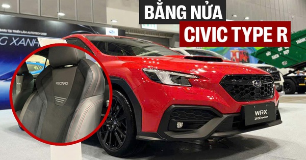 Subaru WRX 2025 đã về Việt Nam: Giá từ 1,699 tỷ đồng chỉ bằng hơn nửa Civic Type R, thêm nhiều đồ chơi cho dân mê tốc độ