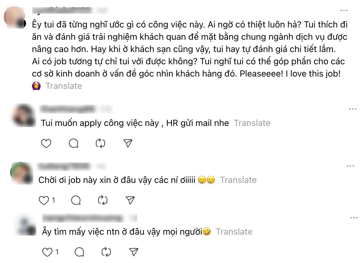 Cô gái tiết lộ về nghề "đi ăn miễn phí" ở nhiều nhà hàng hot tại Việt Nam, netizen rần rần ứng tuyển và điều mà người trong cuộc nói - Ảnh 2