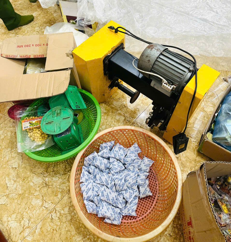 Khởi tố nữ chủ xưởng sản xuất hàng loạt đồ ăn vặt "sạch, ngon" giả - Ảnh 2