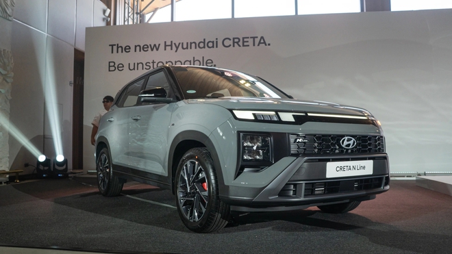Hyundai Creta 2025 nhận cọc tại đại lý, dễ ra mắt Việt Nam tháng sau: Dáng như 'tiểu Palisade', thêm bản thể thao đấu Xforce, Yaris Cross - Ảnh 3