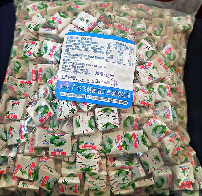 Công nghệ 'phù phép' hàng tấn kẹo Trung Quốc thành hàng Nhật - Ảnh 5