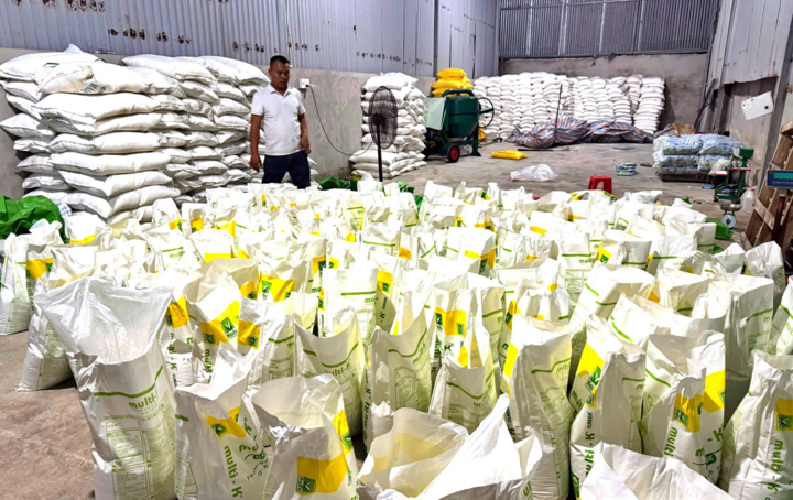Đột kích xưởng phân bón lậu ở Đồng Nai, đóng gói bằng nguyên liệu Trung Quốc - Ảnh 1