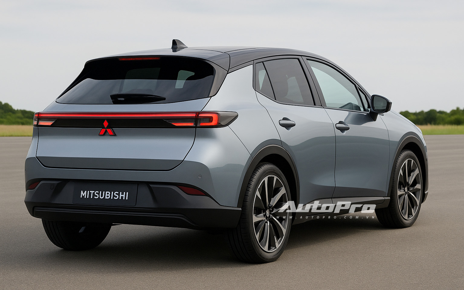 Mitsubishi sắp có SUV mới ngang cỡ Xforce, chạy điện hơn 480km/sạc, dùng công nghệ Nissan, bán năm sau - Ảnh 3