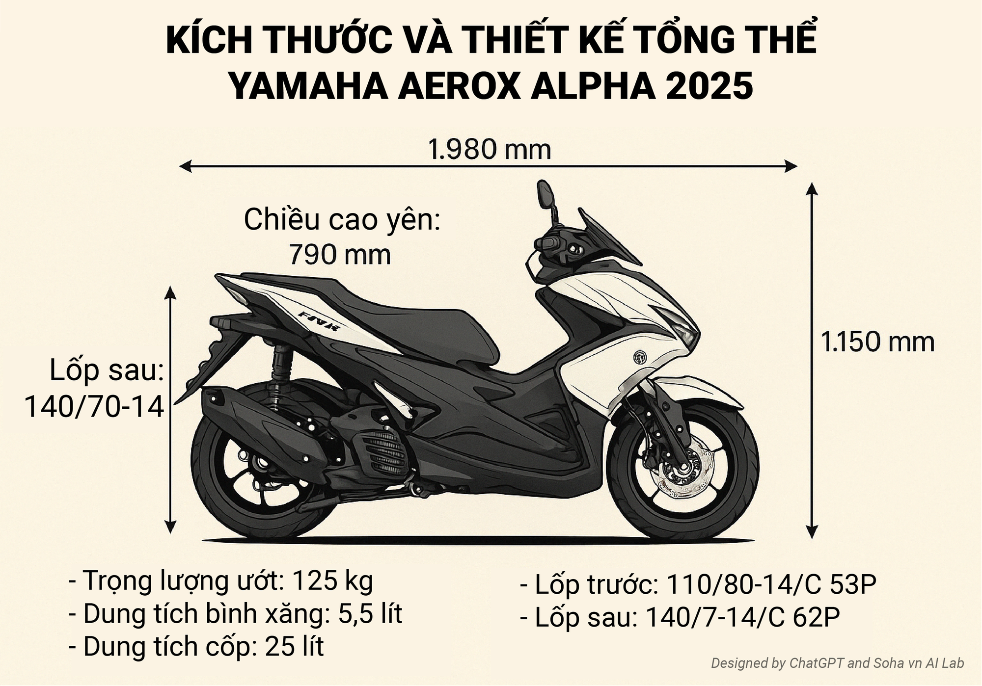 Xe tay ga được mong chờ nhất của Yamaha bất ngờ nhận cọc: Ăn xăng 2,2L/100km, đổ đèo không lo mất phanh - Ảnh 5