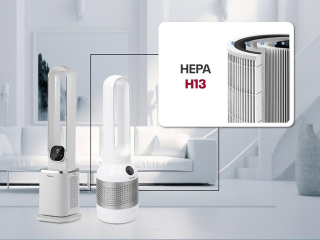 “Giải nhiệt” mùa hè với quạt không cánh kiêm máy lọc không khí Fujihome - Ảnh 1