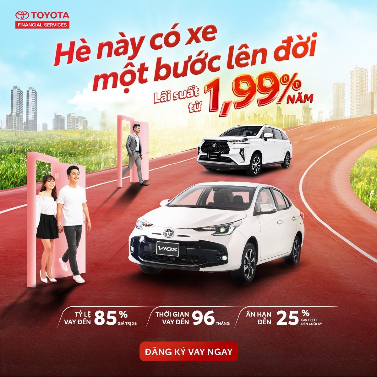 Tài chính Toyota tung gói vay ưu đãi, thu hút nhiều khách hàng "lên đời" - Ảnh 1
