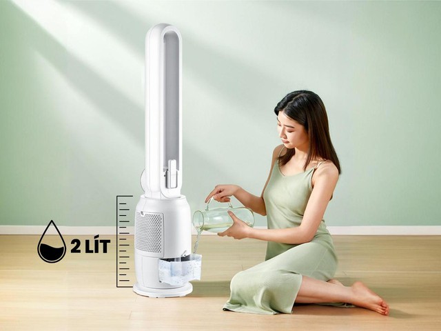 “Giải nhiệt” mùa hè với quạt không cánh kiêm máy lọc không khí Fujihome - Ảnh 3