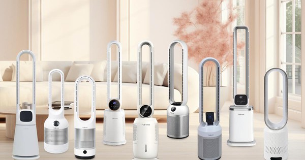 “Giải nhiệt” mùa hè với quạt không cánh kiêm máy lọc không khí Fujihome
