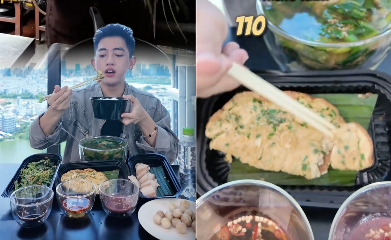 Bán đĩa trứng chiên 110k, chủ quán còn cố tình đập bát để "mẻ" cho giống kiểu cơm xưa khiến MXH tranh cãi trái chiều - Ảnh 1