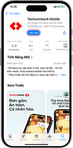 Khách hàng Techcombank chú ý, các thiết bị này không thể truy cập ứng dụng ngân hàng từ ngày 11/5 - Ảnh 3