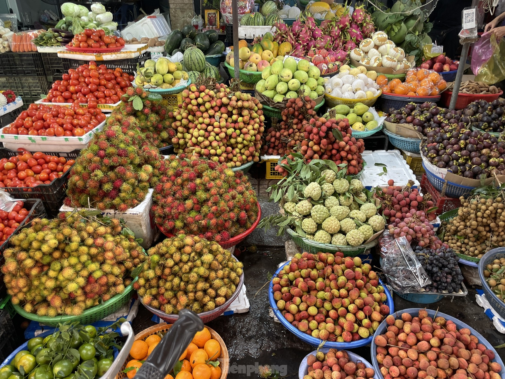 Người dân xếp hàng dài từ sáng sớm chờ mua heo, vịt quay cúng Tết Đoan Ngọ - Ảnh 8