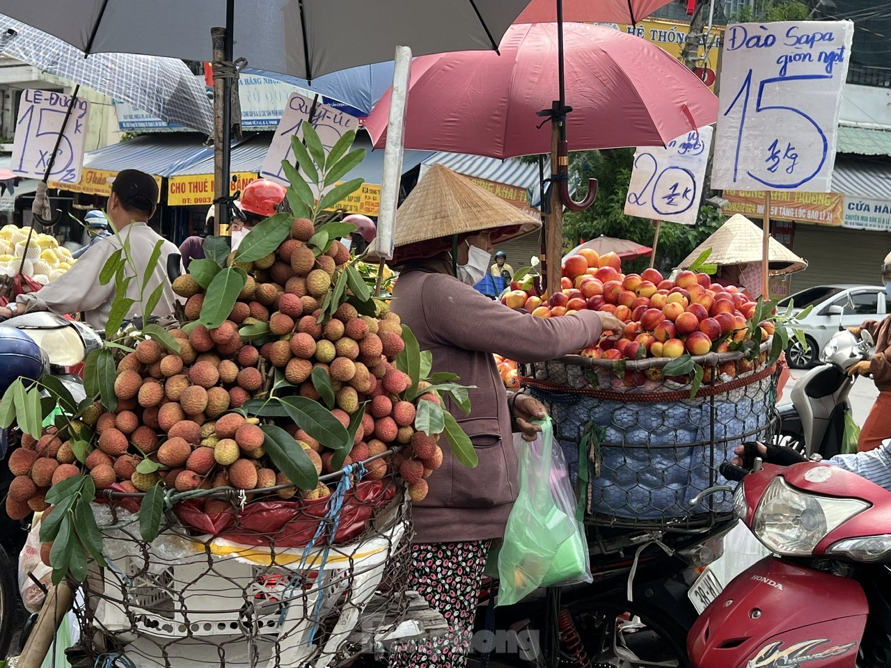 Vải thiều vào vụ, giá rẻ bất ngờ - Ảnh 14