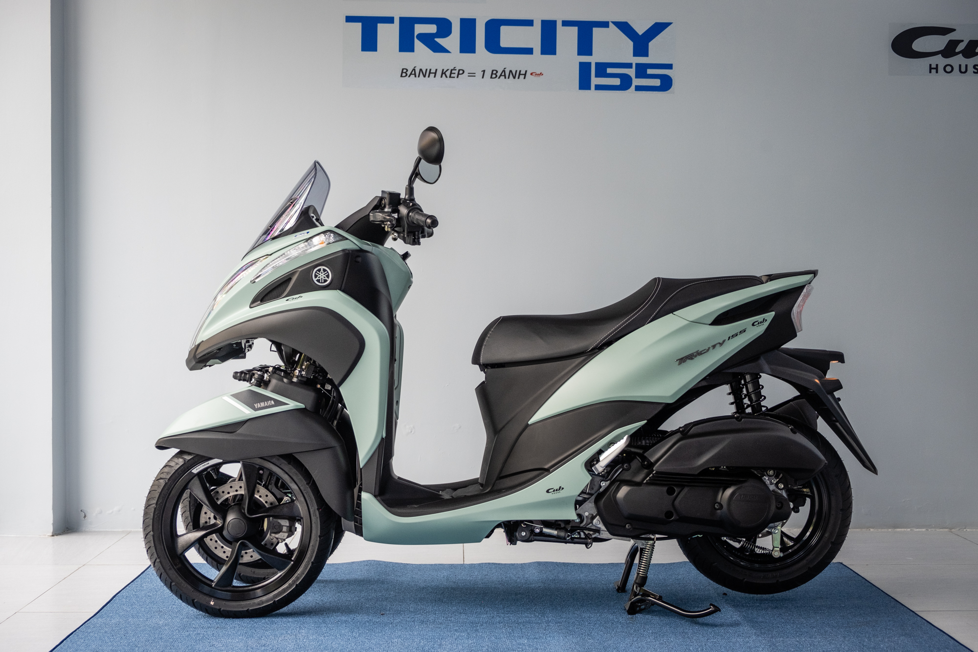Yamaha Tricity 155 về Việt Nam: Bánh kép phía trước cho người người thích 'độc lạ', giá quy đổi từ 103 triệu đồng - Ảnh 5
