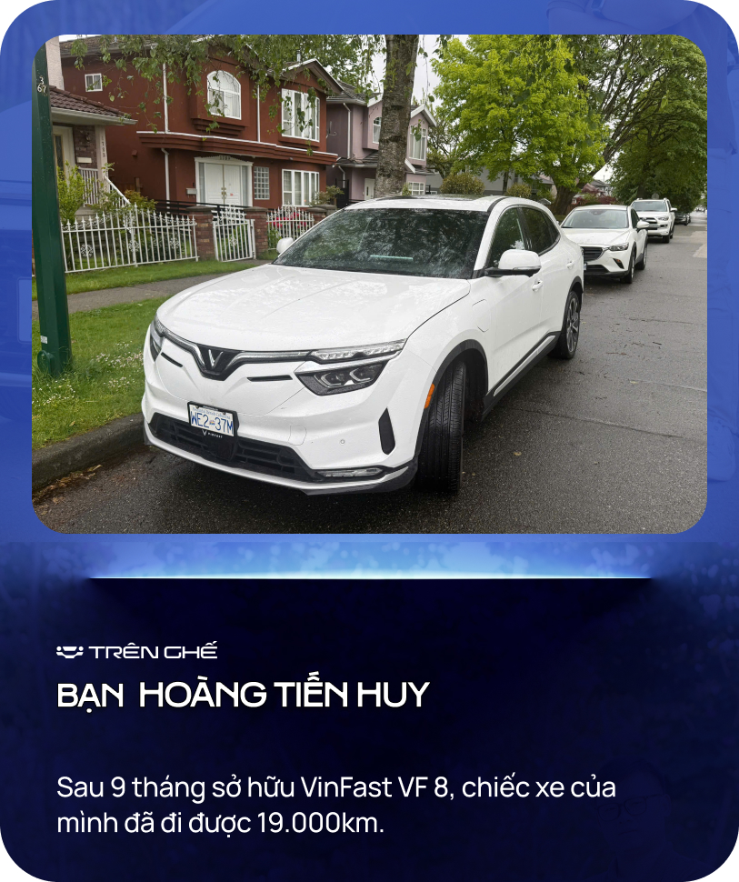 Sở hữu VinFast VF 8 tại Canada, nam Gen Z chia sẻ: ‘Tăng tốc tốt như xe xăng máy V6, nhiều người trầm trồ không tin Việt Nam cũng có thể sản xuất ô tô’ - Ảnh 3