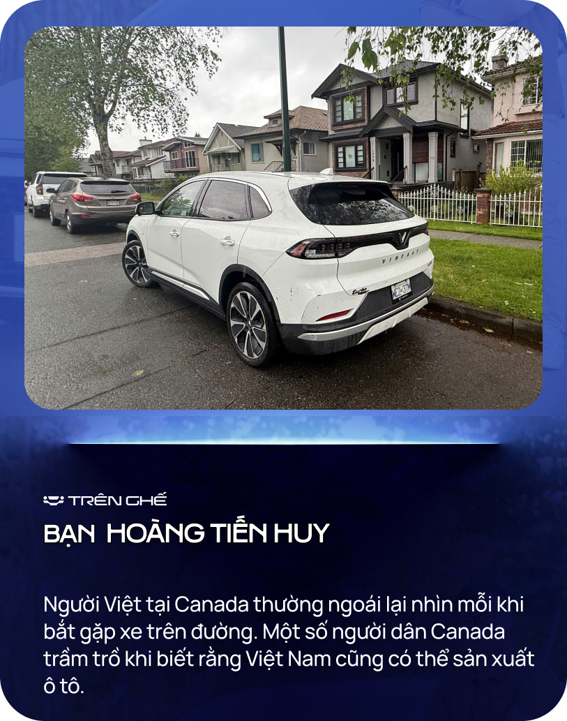Sở hữu VinFast VF 8 tại Canada, nam Gen Z chia sẻ: ‘Tăng tốc tốt như xe xăng máy V6, nhiều người trầm trồ không tin Việt Nam cũng có thể sản xuất ô tô’ - Ảnh 6