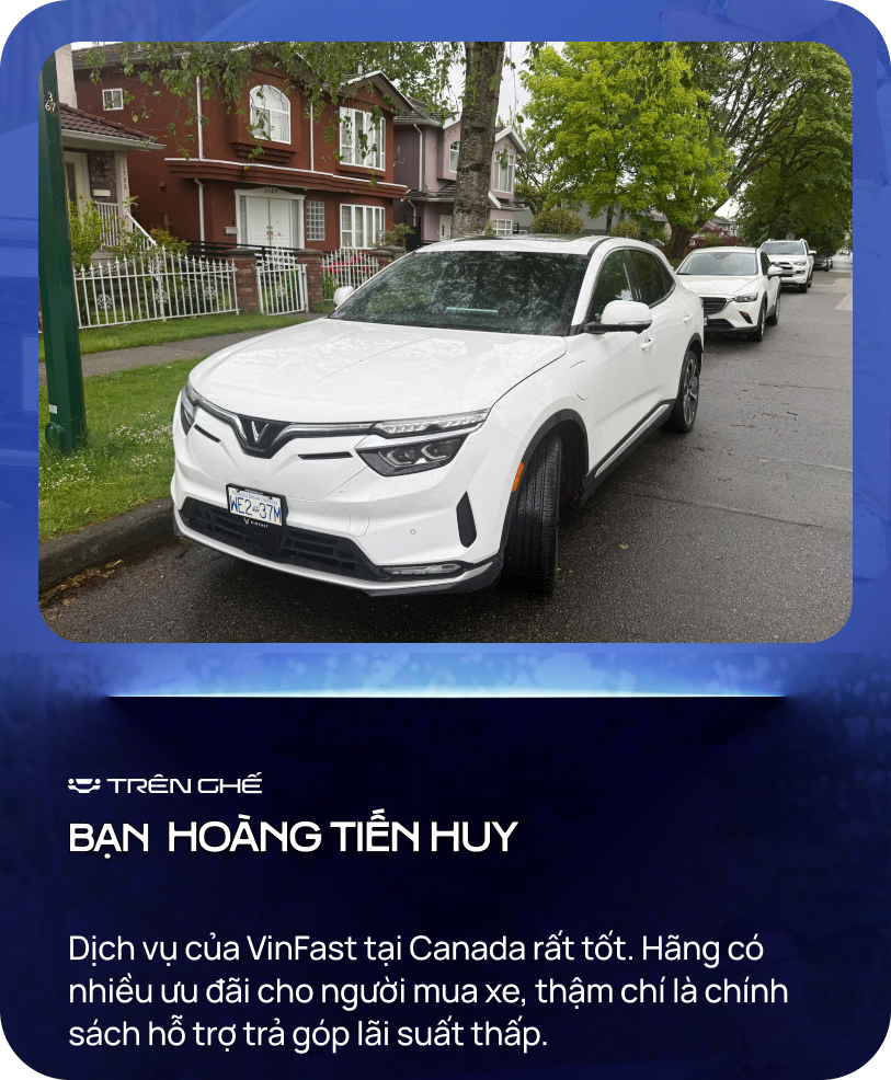 Sở hữu VinFast VF 8 tại Canada, nam Gen Z chia sẻ: ‘Tăng tốc tốt như xe xăng máy V6, nhiều người trầm trồ không tin Việt Nam cũng có thể sản xuất ô tô’ - Ảnh 8