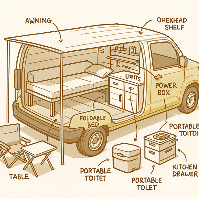 Giá 285 triệu, xe van của VinFast chỉ để chở hàng? Ý tưởng từ người Nhật sẽ khiến khách Việt thích mê - Ảnh 7