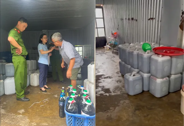 Hà Nội: Phát hiện 2.600 lít nước mắm không rõ nguồn gốc, cơ sở kinh doanh bị phạt 50 triệu đồng - Ảnh 1