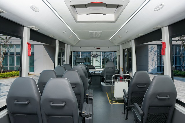 Hàng trăm xe bus điện 'made in Vietnam' sang Hàn Quốc: Đi hơn 310 km/sạc, một tính năng an toàn cực xịn - Ảnh 5