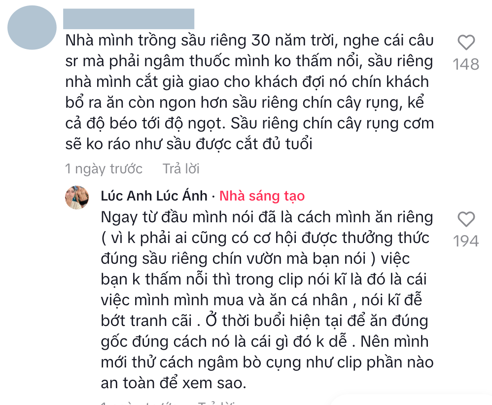 Lùm xùm sầu riêng mini giá 150k của Hoàng Anh Panda: Phát ngôn "sầu ngâm thuốc ăn ngon hơn" gây sốc - Ảnh 10