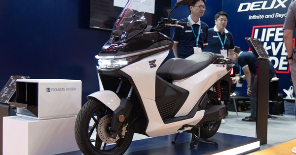 E3 Mobility Deux7 - Xe máy điện Hàn Quốc mới lạ về Việt Nam: Giá dự kiến 100 triệu đồng, nhỏ hơn SH, chạy 120km/sạc