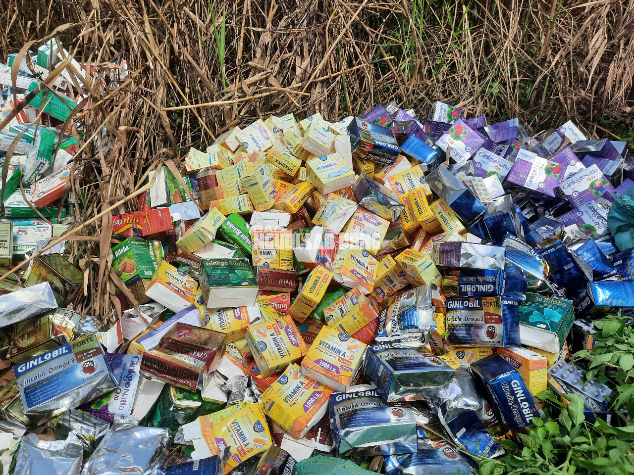 Phát hiện số lượng lớn thuốc, thực phẩm chức năng bỏ ở Bình Chánh - Ảnh 10