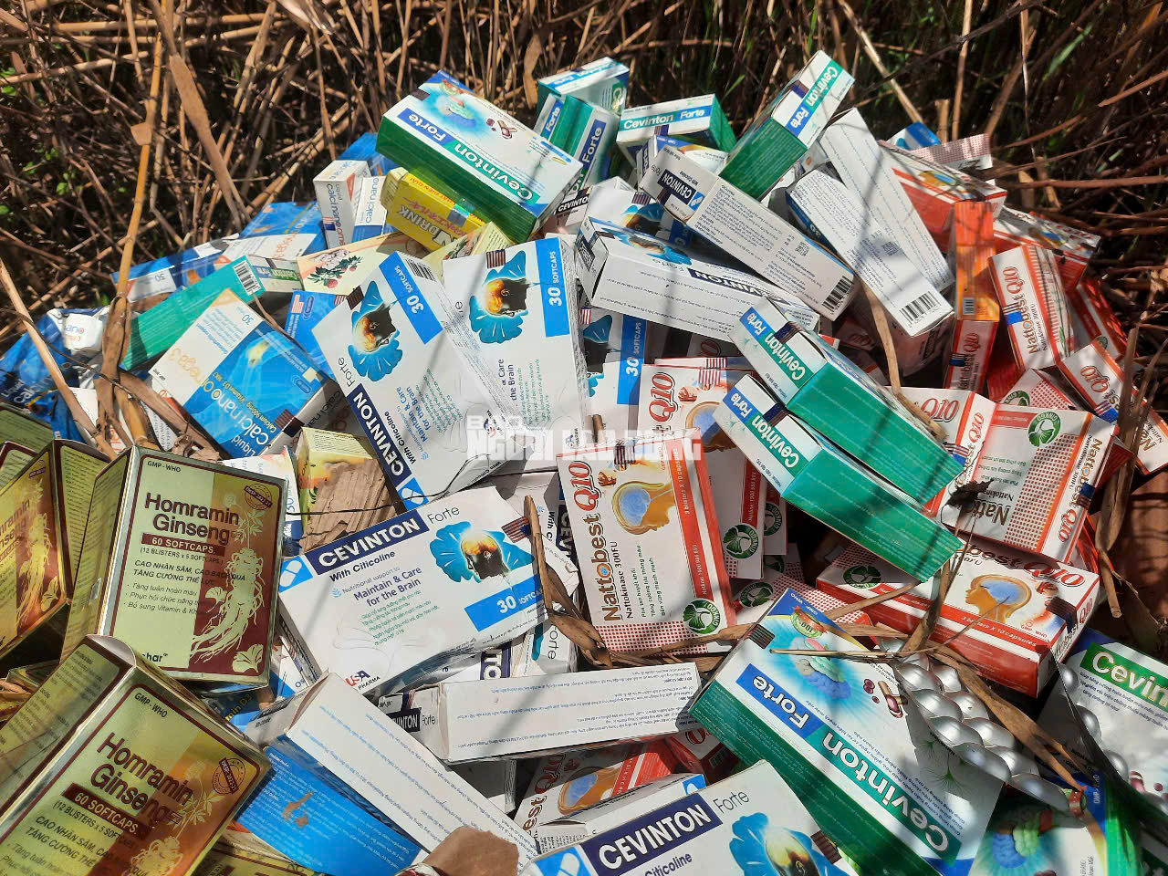 Phát hiện số lượng lớn thuốc, thực phẩm chức năng bỏ ở Bình Chánh - Ảnh 13
