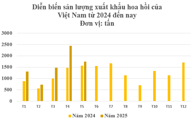 Loại hoa nghìn tỷ của Việt Nam được Ấn Độ có bao nhiêu mua bấy nhiêu: Thu gần 29 triệu USD kể từ đầu năm, nước ta cùng Trung Quốc thống trị nguồn cung toàn cầu - Ảnh 2