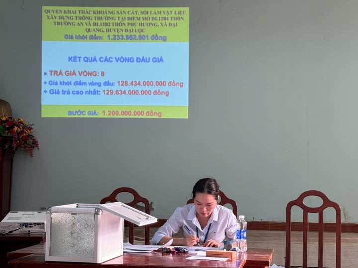 Choáng với kết quả đấu giá 3 mỏ cát ở Quảng Nam - Ảnh 1