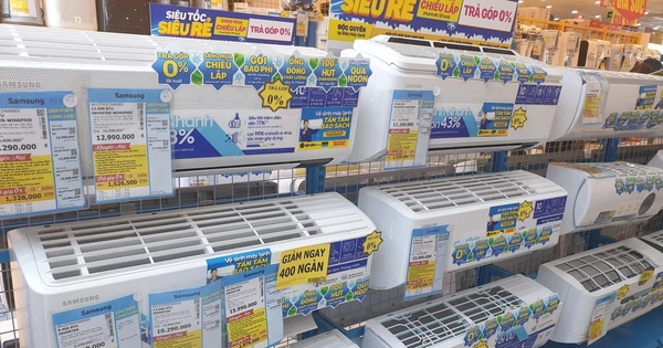 Giá điều hòa lao dốc kịch sàn tới 60%, có mẫu chỉ từ 3 triệu đồng