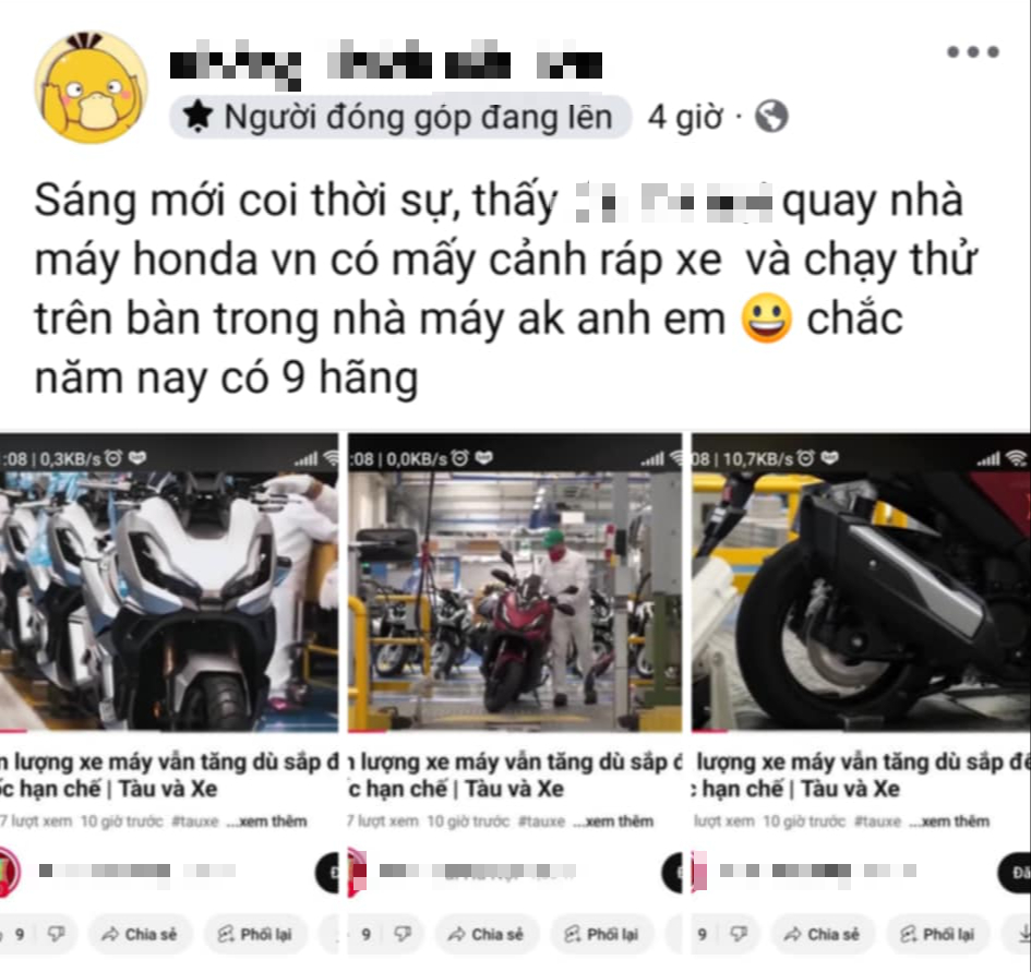 Xe tay ga nhiều người mong bất ngờ xuất hiện trong phóng sự nhà máy Honda Việt Nam: Sắp bán chính hãng? - Ảnh 1