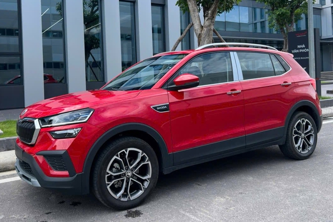 Ảnh thực tế 2 bản Skoda Kushaq tại Việt Nam: Giá dự kiến từ dưới 600 triệu đồng, ra mắt tháng này cạnh tranh Xforce, Creta - Ảnh 5
