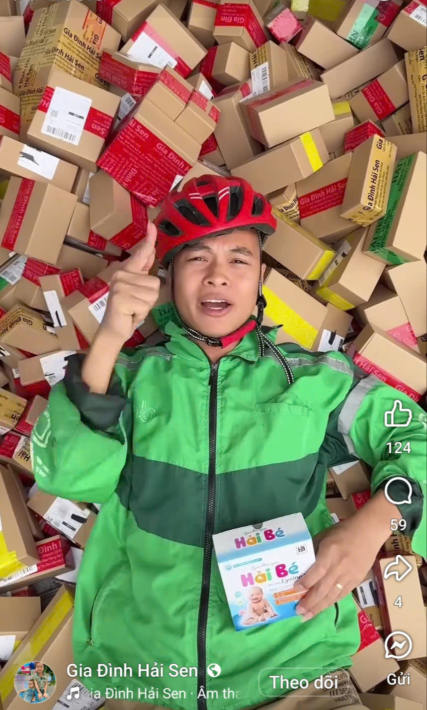 "Gia đình Hải Sen" thu về hàng chục tỉ đồng từ bán siro ăn ngon - Ảnh 1