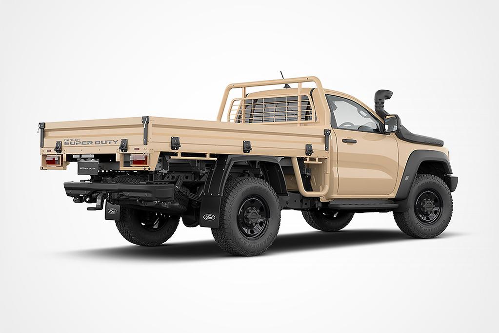 Ford Ranger 'siêu trường' giá gấp đôi bản thường, vẫn phải thêm tiền để có 'thùng hàng' đúng nghĩa, máy V6 chỉ 206 mã lực, kéo được 4,5 tấn hàng - Ảnh 7