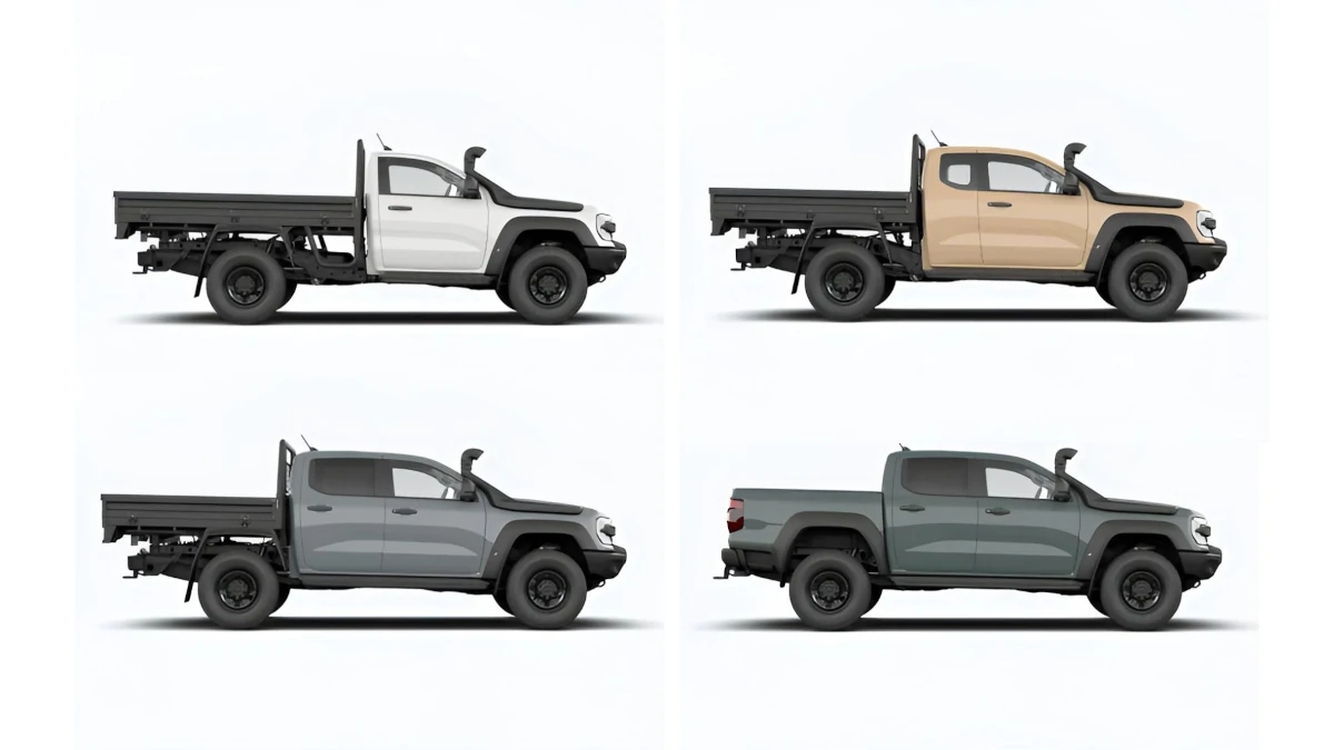 Ford Ranger 'siêu trường' giá gấp đôi bản thường, vẫn phải thêm tiền để có 'thùng hàng' đúng nghĩa, máy V6 chỉ 206 mã lực, kéo được 4,5 tấn hàng - Ảnh 1